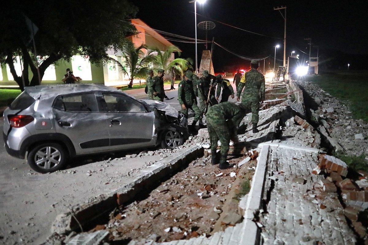 Ισχυρός σεισμός 7,1 Ρίχτερ στο Μεξικό με αναφορα γιαενανα