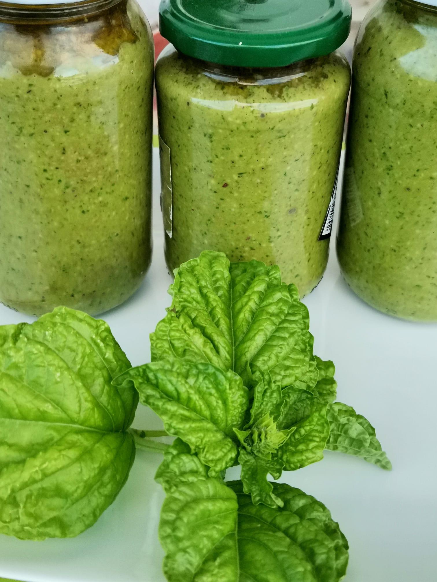 Σάλτσα- πέστο- βασιλικού-