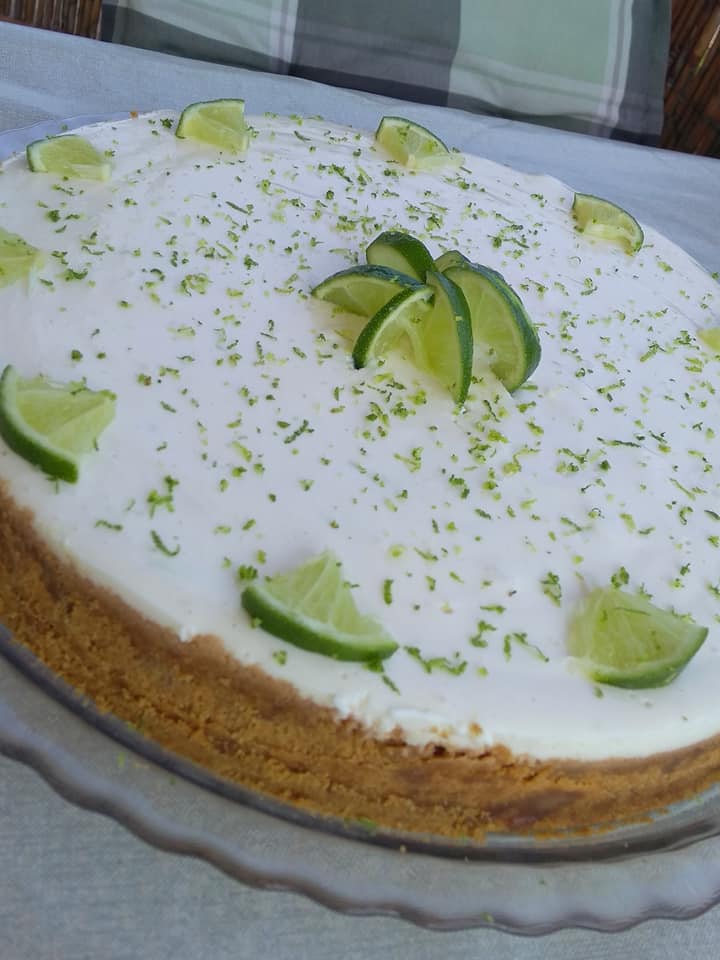 Cheesecake- με -lime-