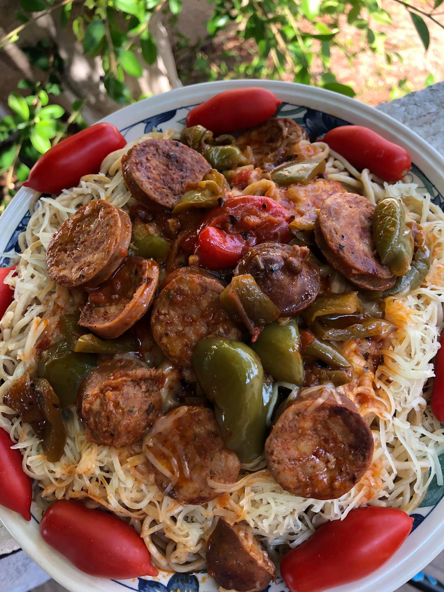 Πηλιορείτικο σπετζοφάι-με-μακαρονια-