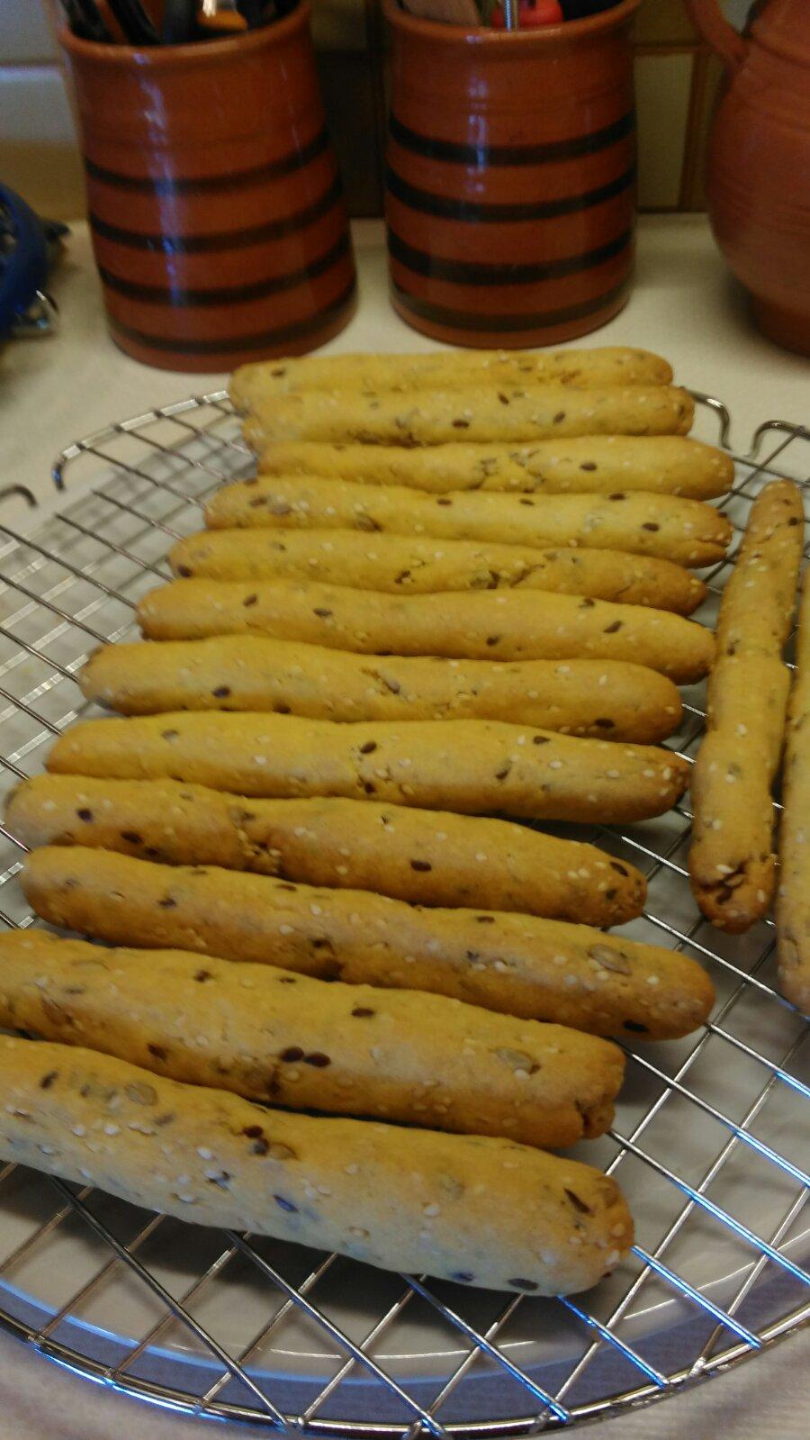 Κριτσίνια καλαμποκάλευρου