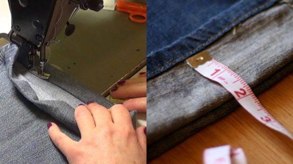 Πως να κοντύνετε το παντελόνι με ή χωρίς ράψιμο
