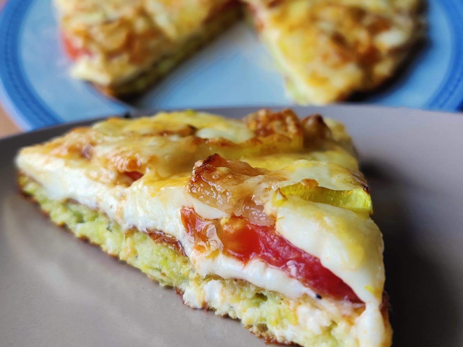 Βάση για πίτσα χωρίς αλεύρι (Από κολοκυθάκια)