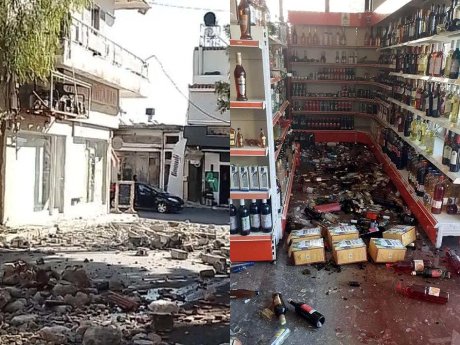 Η γη τραντάχτηκε από τον σεισμό στην Κρήτη: Βίντεο που κόβουν την ανάσα