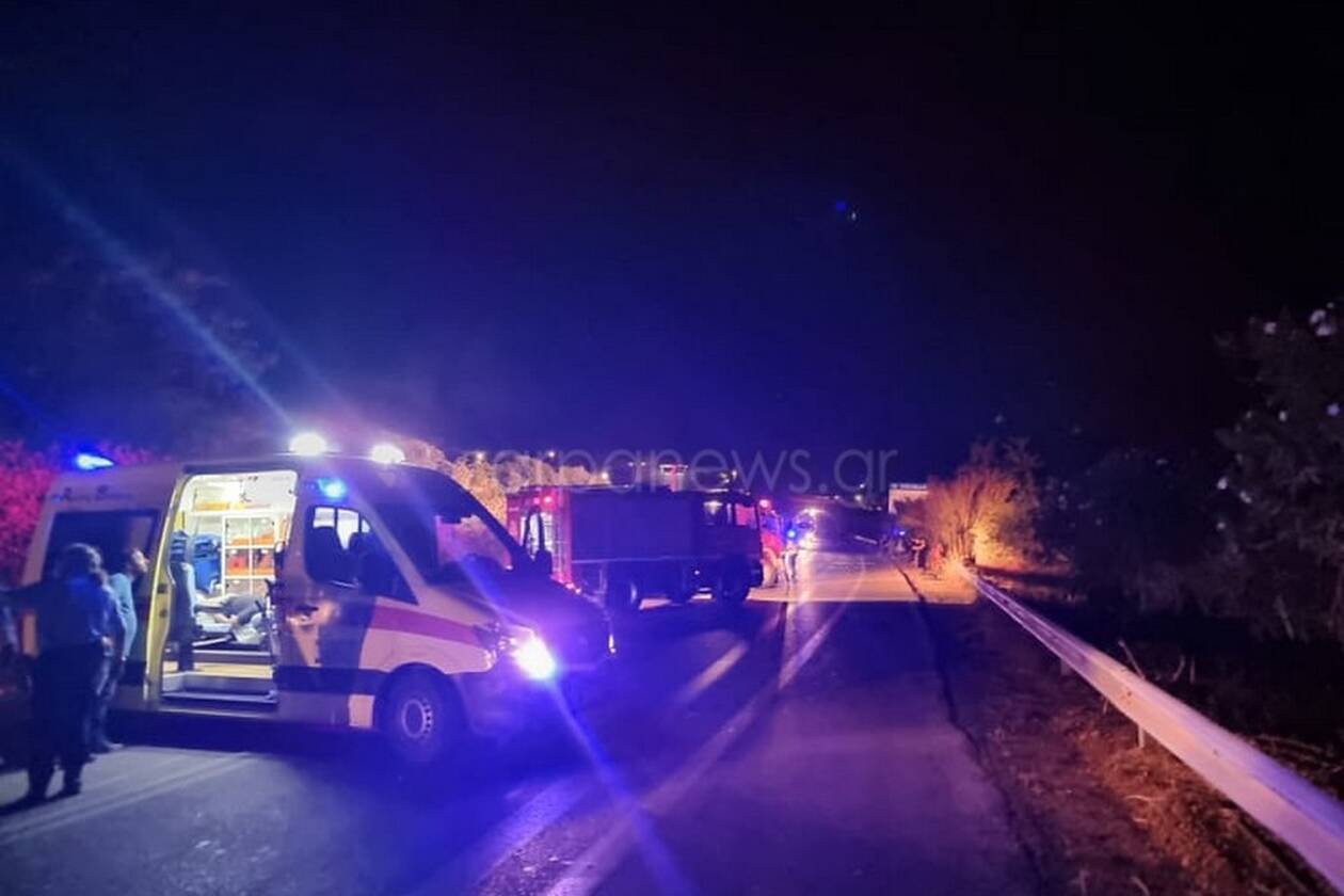 Τραγωδία στην Κρήτη με τροχαίο: Αναμεσά και ενα μωρό – Σοκαριστικές εικόνες