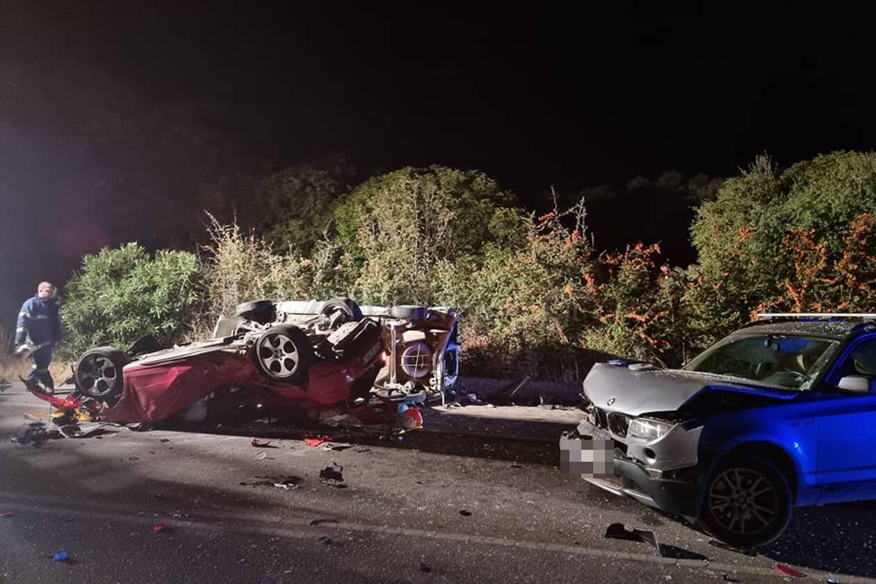 Τραγωδία στην Κρήτη με τροχαίο: Αναμεσά και ενα μωρό – Σοκαριστικές εικόνες