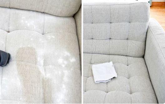 Cum să curățați canapeaua