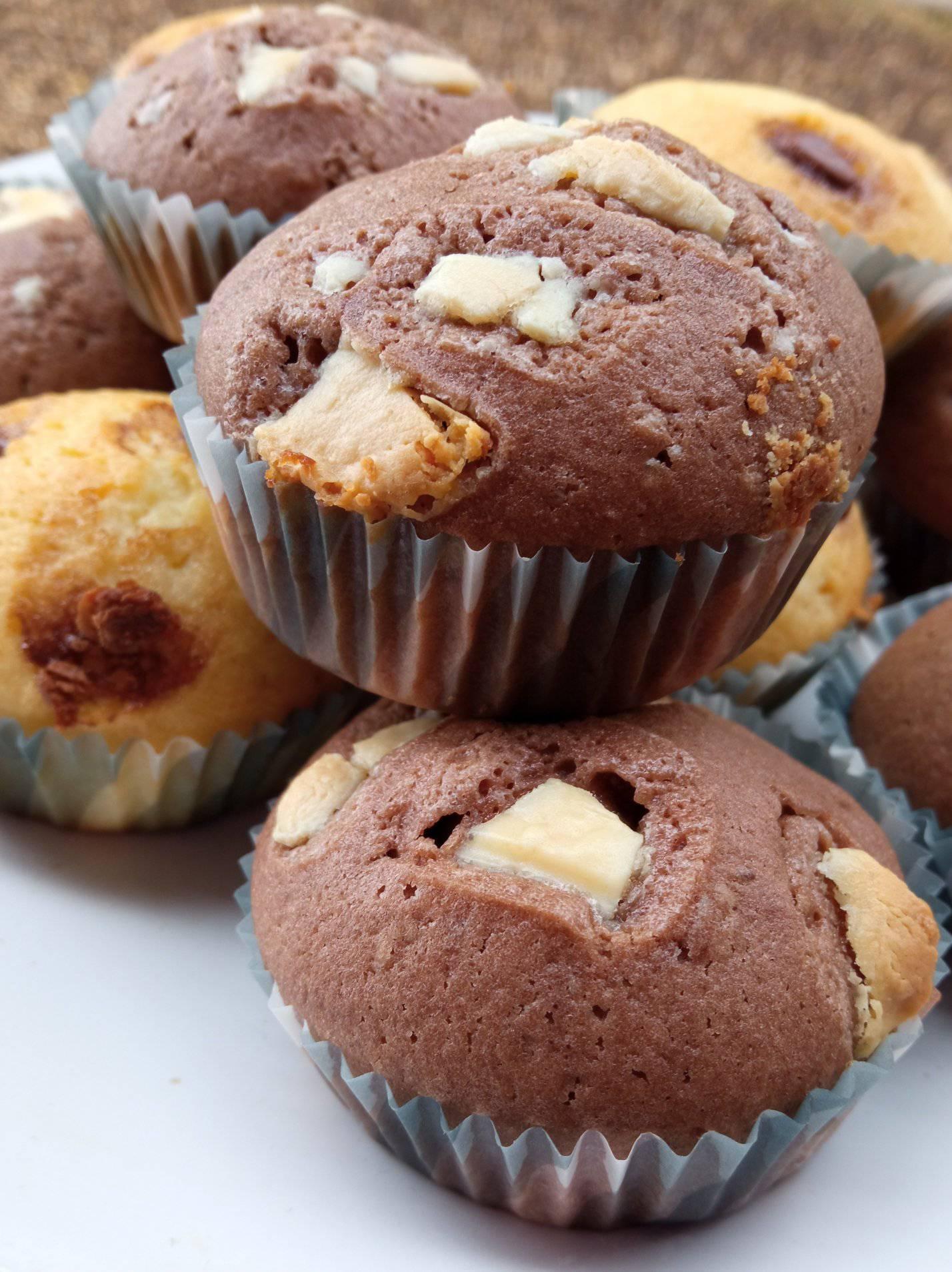muffins-με-σοκολάτα-συνταγή-