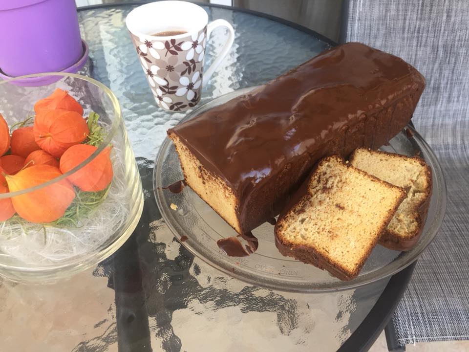 Κέικ -με -επικάλυψη- σοκολάτας- χωρίς- γλουτένη-