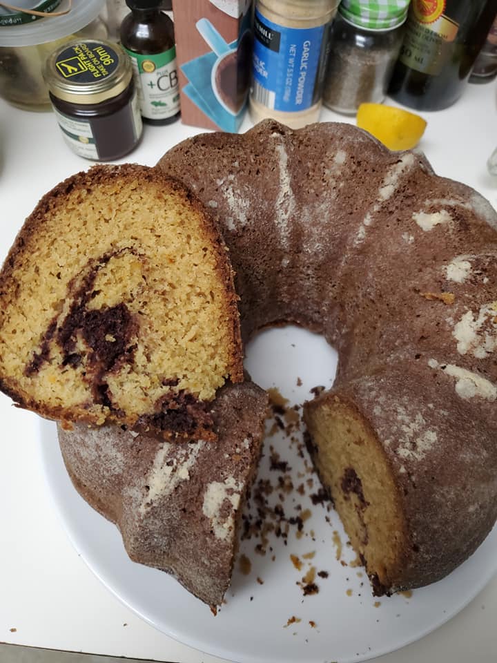 Κέικ -πορτοκάλι- χωρίς- ζάχαρη- , χωρίς- γλουτένη-