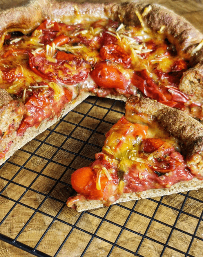Vegan -Pizza- με- αλεύρι- ολικής-