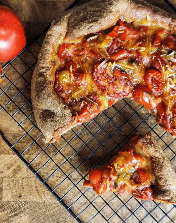 Vegan -Pizza- με- αλεύρι- ολικής-