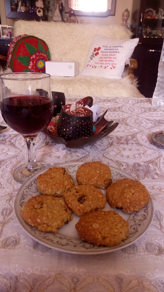 Μπισκότα -με -ταχίνι- χωρίς- ζάχαρη-