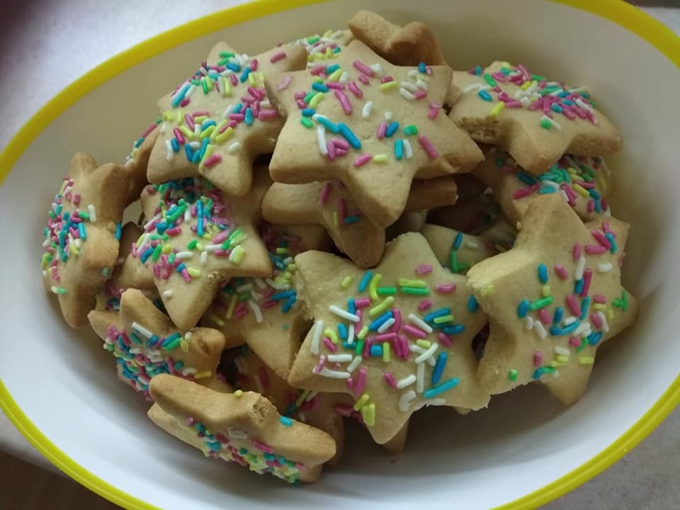 Χριστουγεννιάτικα -μπισκότα- χωρίς- ζάχαρη-με-τρούφα-