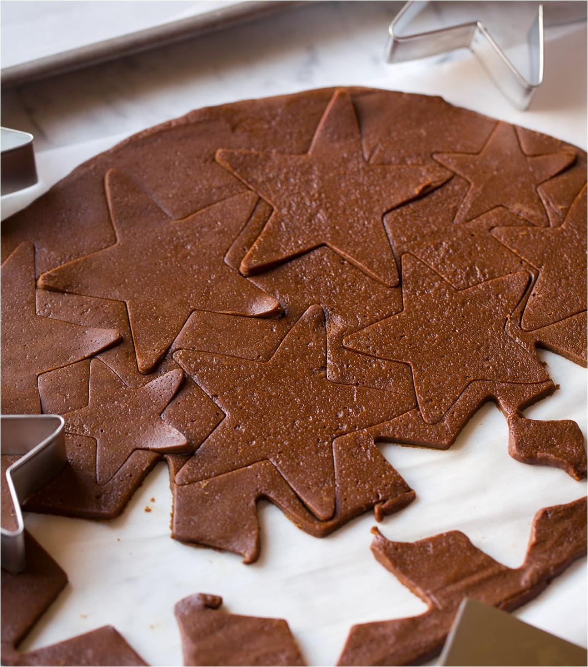 Χριστουγεννιάτικα -μπισκότα- χωρίς- ζάχαρη-με-κακάο-