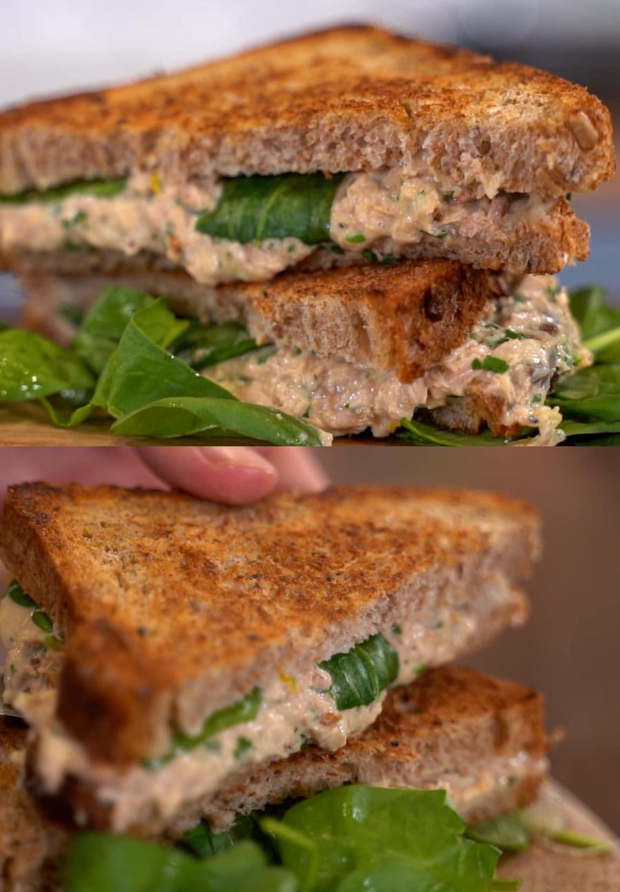 Υγιεινό -τοστ -με- τόνο- Συνταγή- 