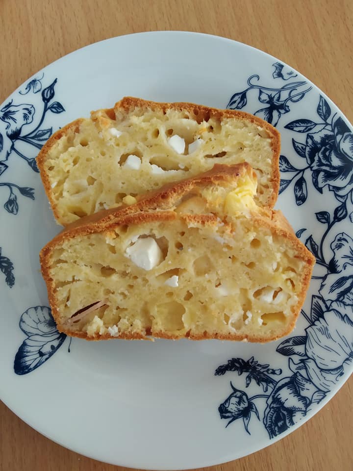 Αλμυρό κέικ-με φέτα-