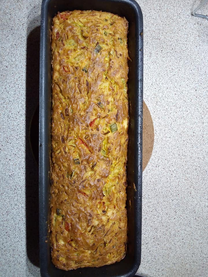 Αλμυρό-κέικ-με κολοκυθάκια-