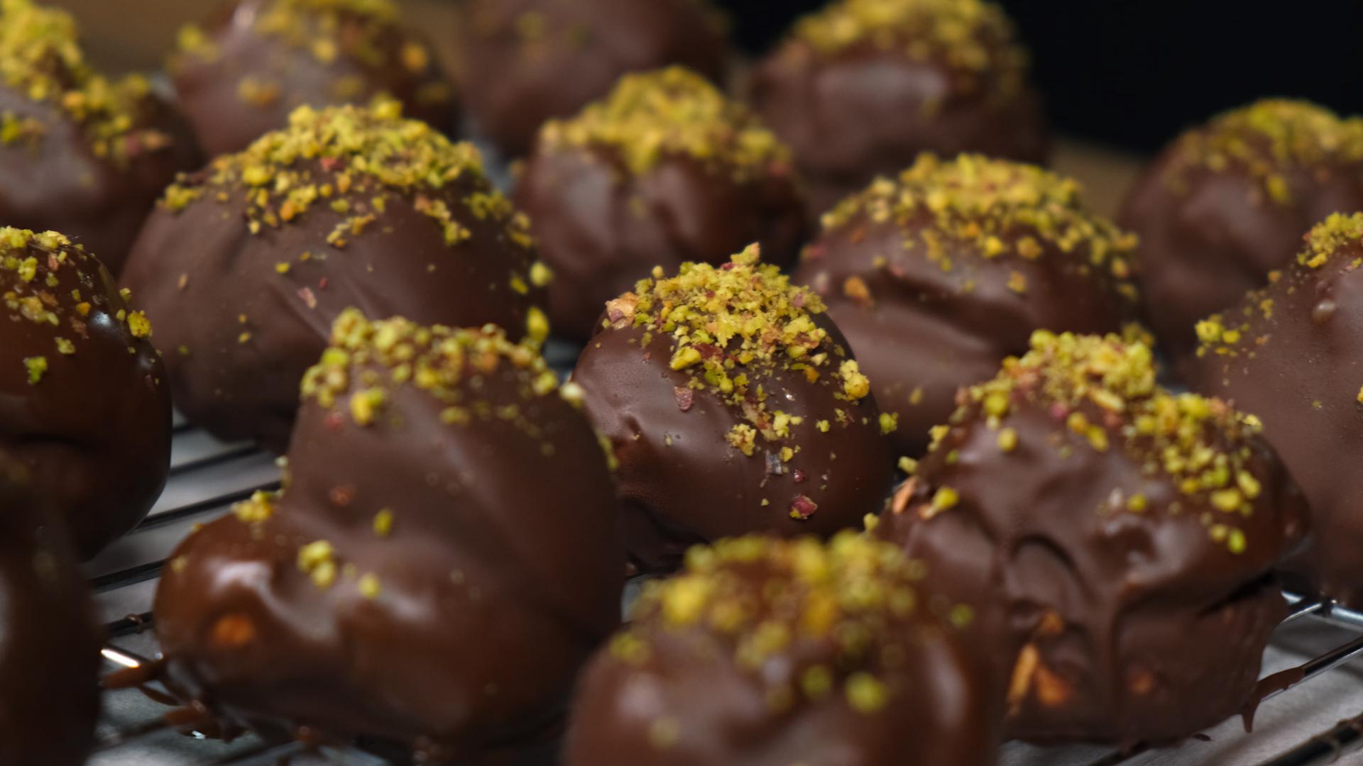 Σοκολατάκια-Προφιτερόλ-συνταγή-