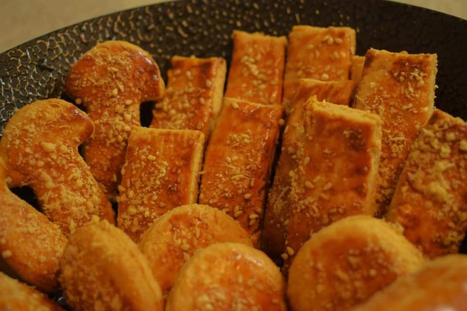 Αλμυρά κουλουράκια-με παρμεζάνα-Μπατόν Σαλέ-