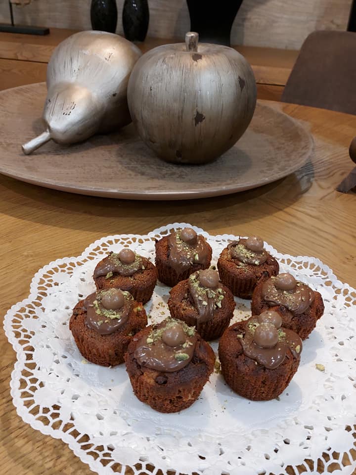 Μάφινς-με-αλεύρι βρώμης-χωρίς ζάχαρη-