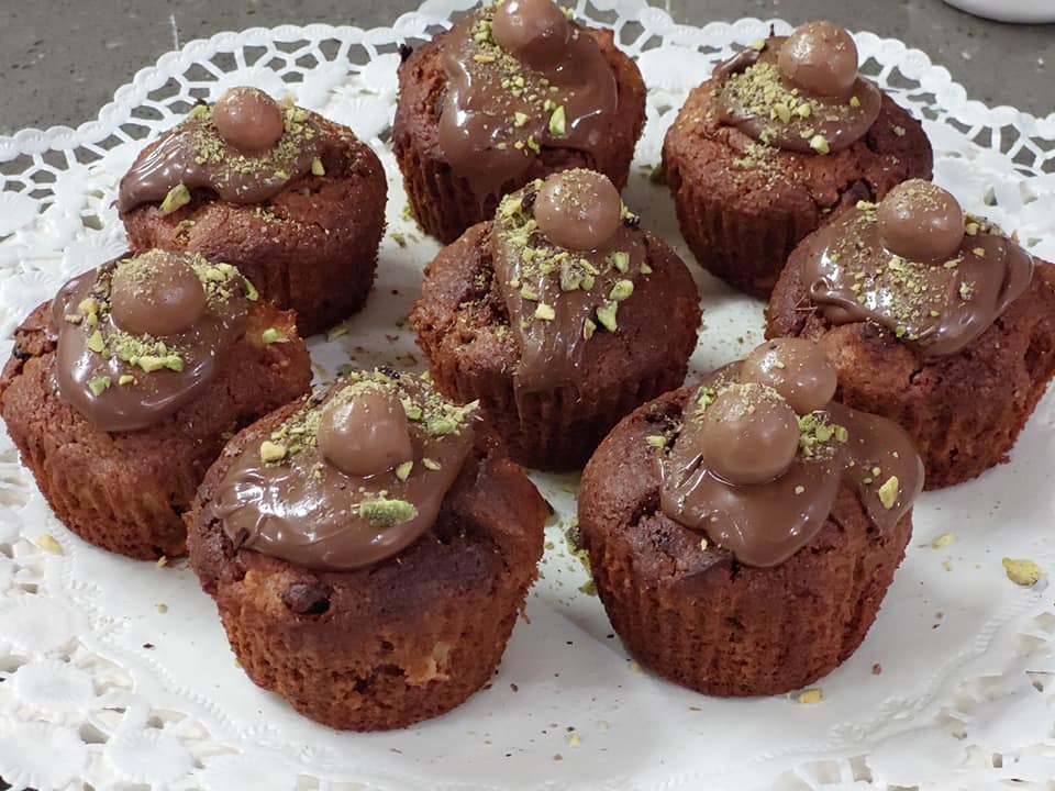 Μάφινς-με-αλεύρι βρώμης-χωρίς ζάχαρη-