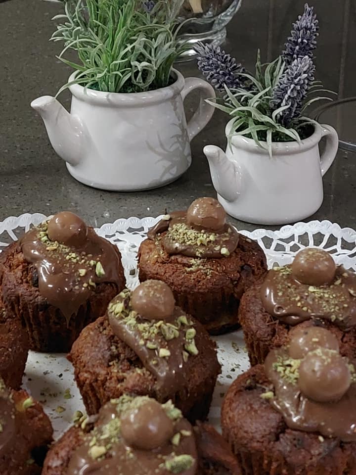 Μάφινς-με-αλεύρι βρώμης-χωρίς ζάχαρη- Μάφινς-με-αλεύρι βρώμης-χωρίς ζάχαρη-