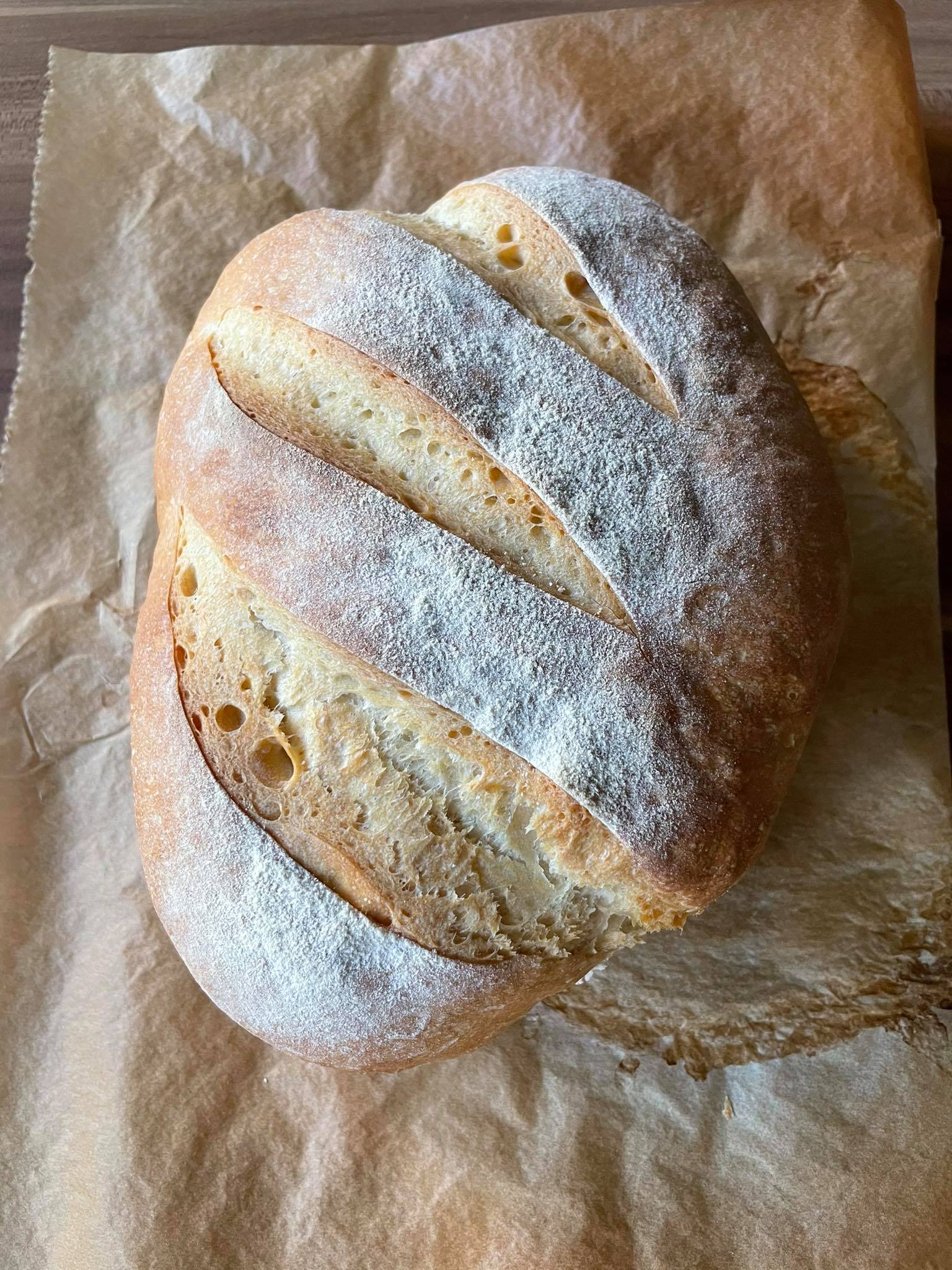 χωριάτικο-ψωμί-συνταγή-