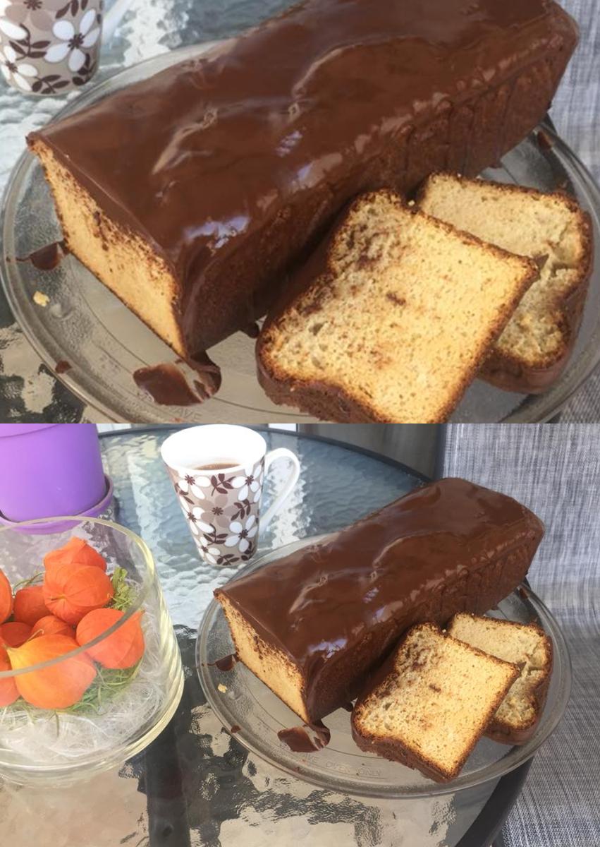 Κέικ με επικάλυψη σοκολάτας χωρίς γλουτένη