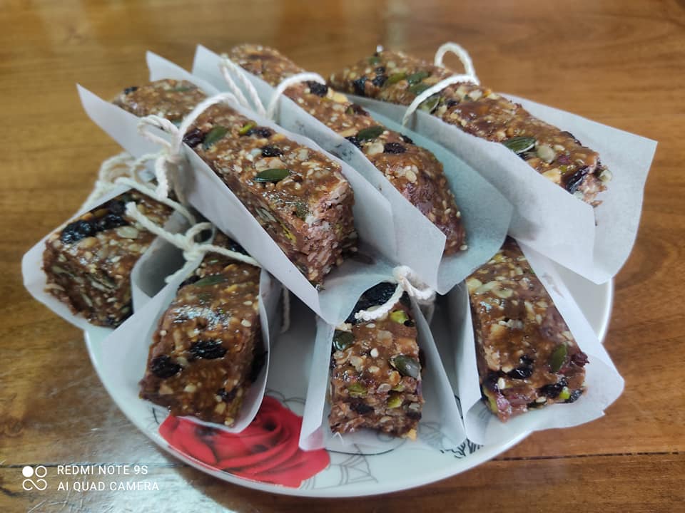 Σπιτικές -μπάρες- δημητριακών- χωρίς- ζάχαρη-