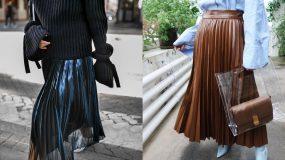 Πλισέ φούστες: 15 ιδέες με την νέα τάση στις φούστες για τον Χειμώνα 2021-2022