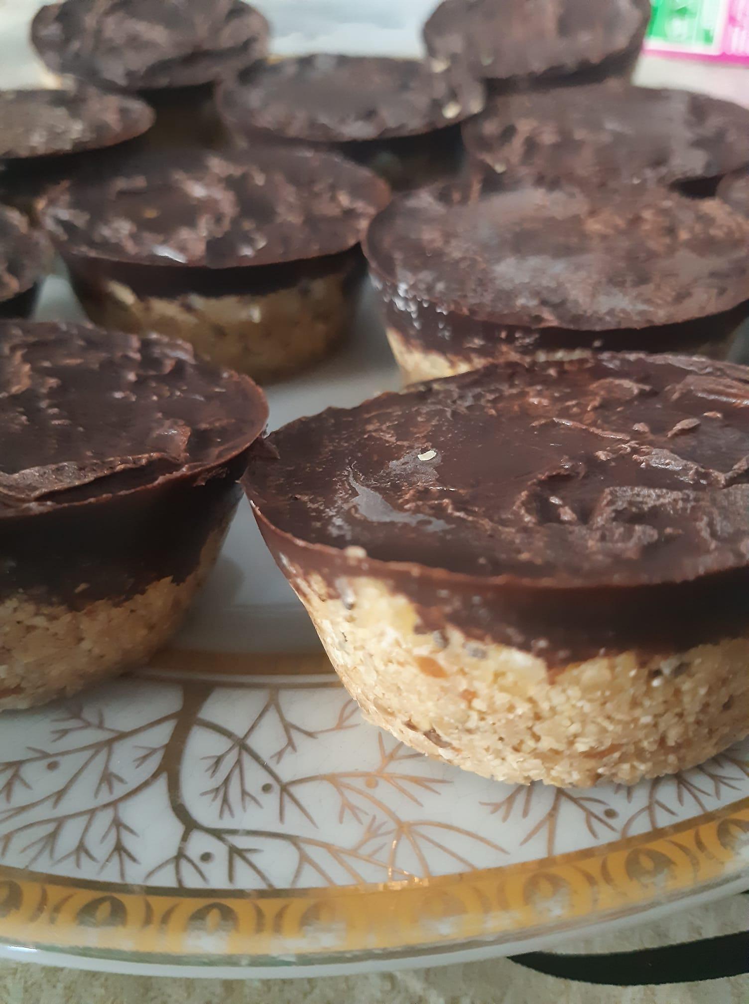 Ταρτάκια- βρώμης -χωρίς- ζάχαρη-