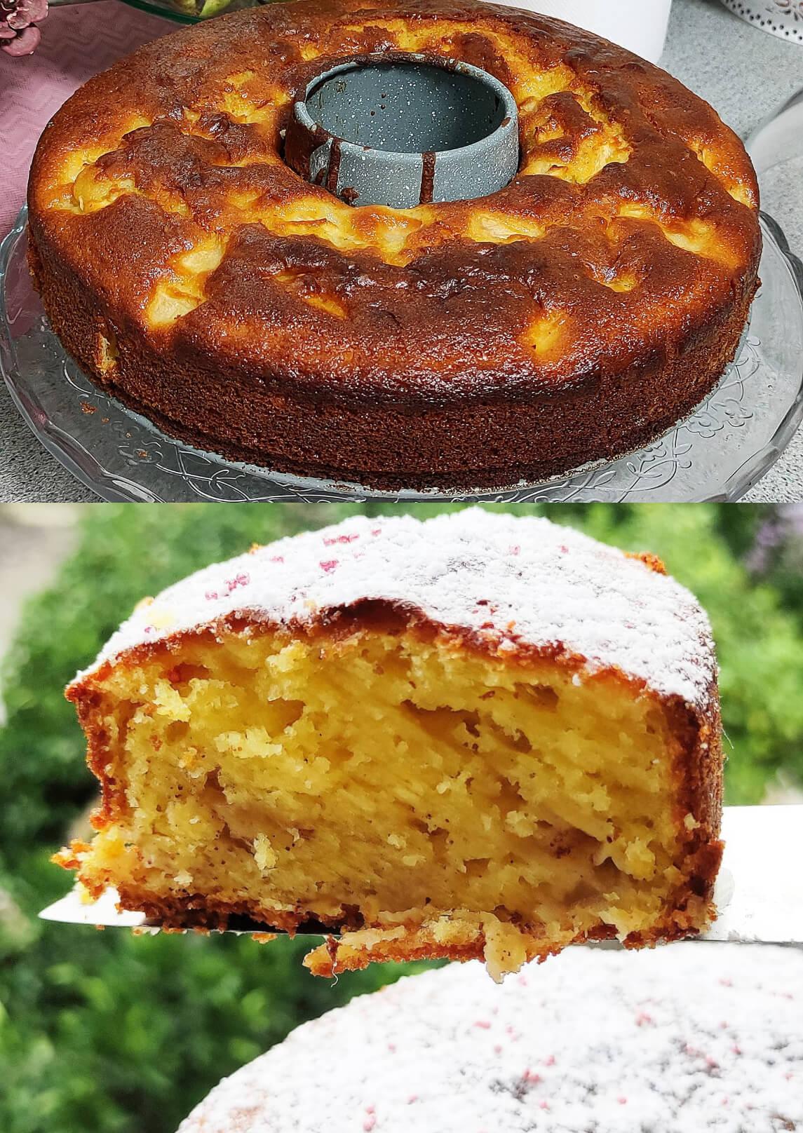 Κέικ με μήλο και κανέλα από την Γκόλφω