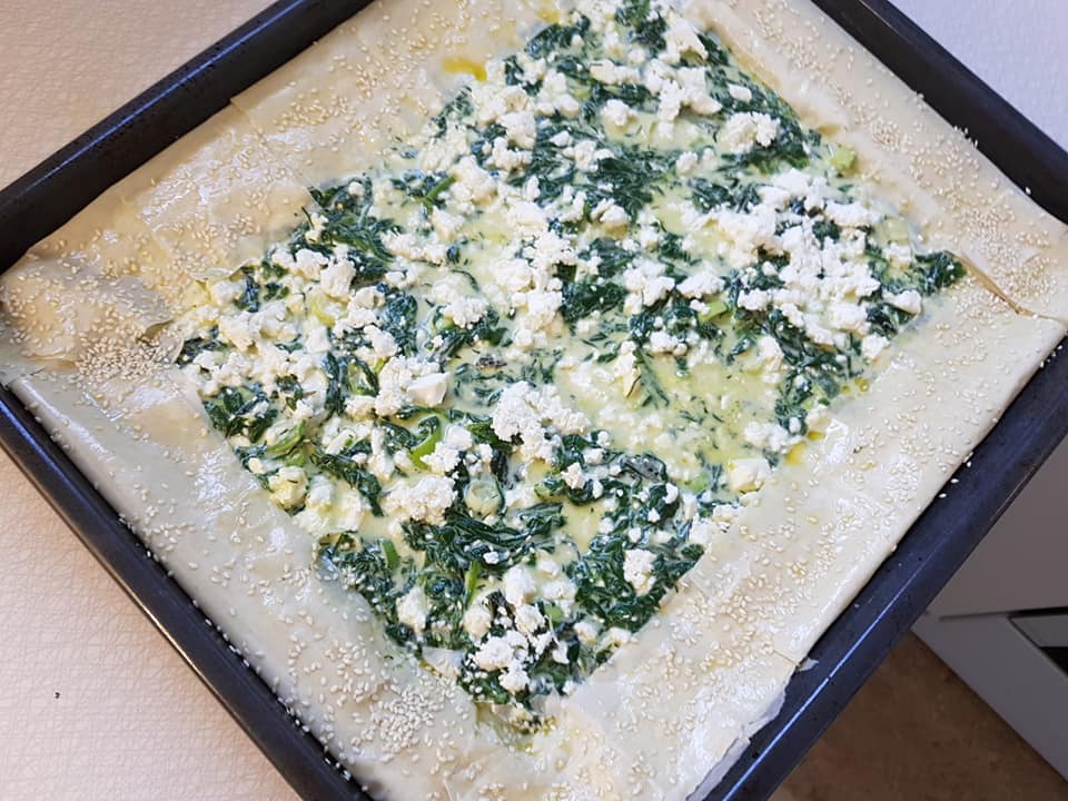 Τάρτα-με σπανάκι-και-φέτα- Τάρτα-με σπανάκι-και-φέτα-