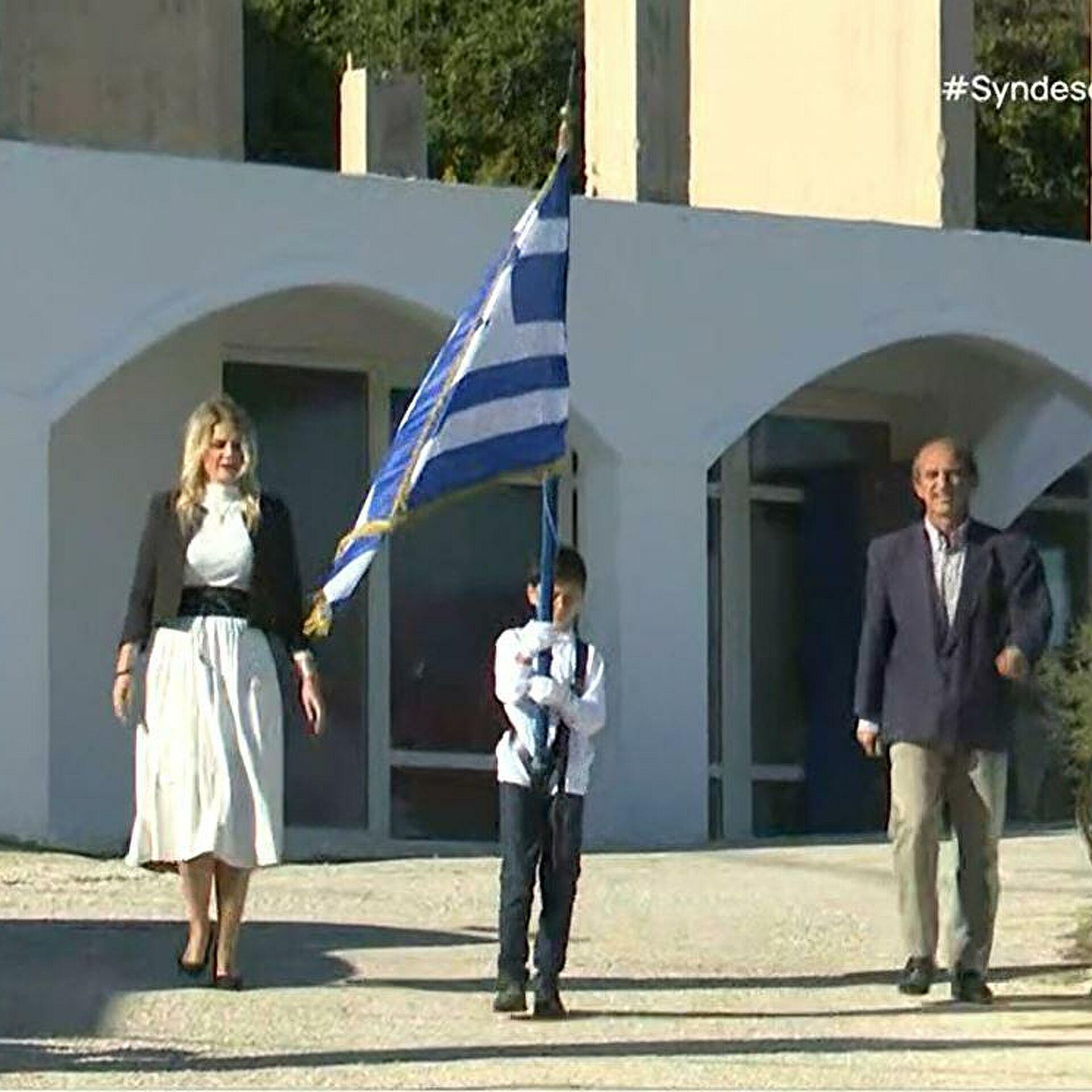 Μαθράκι: Ο Τάσος έκανε παρέλαση μόνος του και έκανε τους Έλληνες να δακρύσουν από περηφάνια