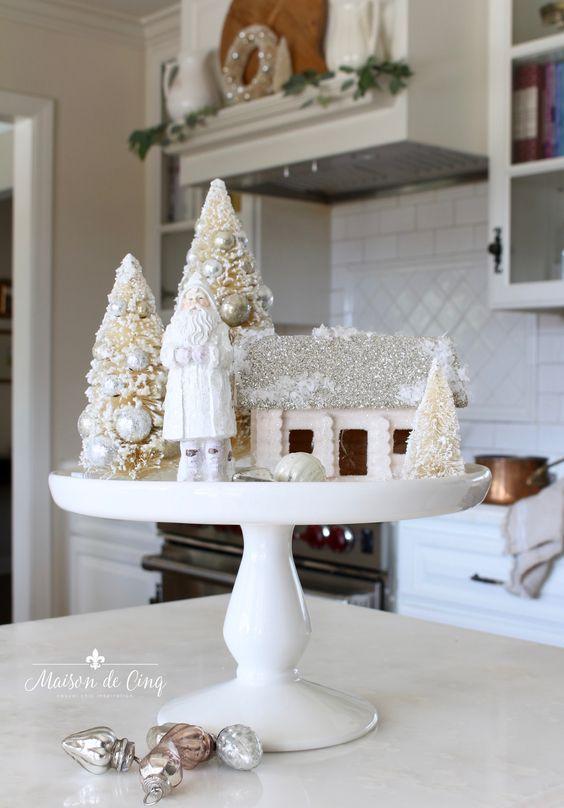 elegant-χριστουγεννιάτικος δίσκος-στην-κουζίνα-ιδέες-