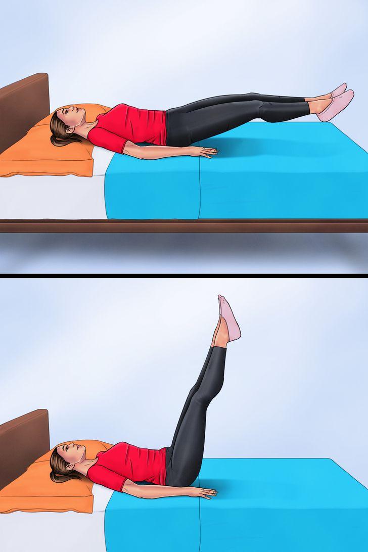 γυμναστικές-ασκήσεις-στο-κρεβάτι-