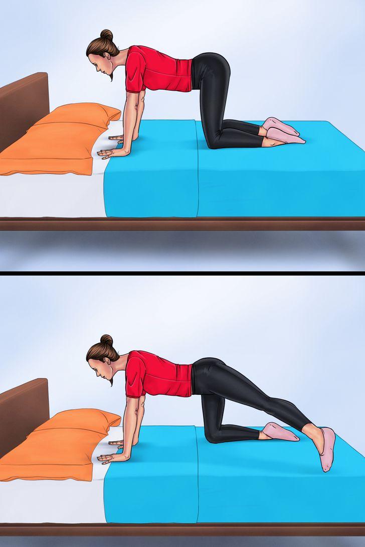 γυμναστικές-ασκήσεις-στο-κρεβάτι-