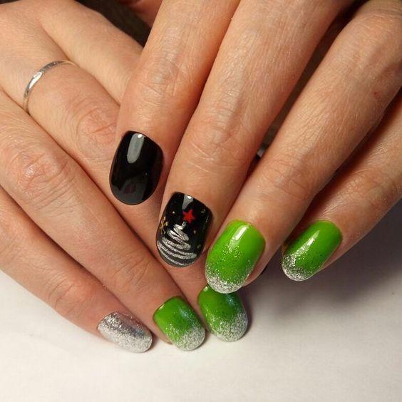 χριστουγεννιάτικες-τάσεις-στα-νύχια-πράσινο-και-μαύρο-χρώμα-με-χριστουγεννιάτικο-δέντρο-2021 2022- χριστουγεννιάτικες-τάσεις-στα-νύχια-πράσινο-και-μαύρο-χρώμα-με-χριστουγεννιάτικο-δέντρο-2021 2022-