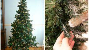 Πως θα κάνω το Χριστουγεννιάτικο δέντρο να φαίνεται πιο γεμάτο