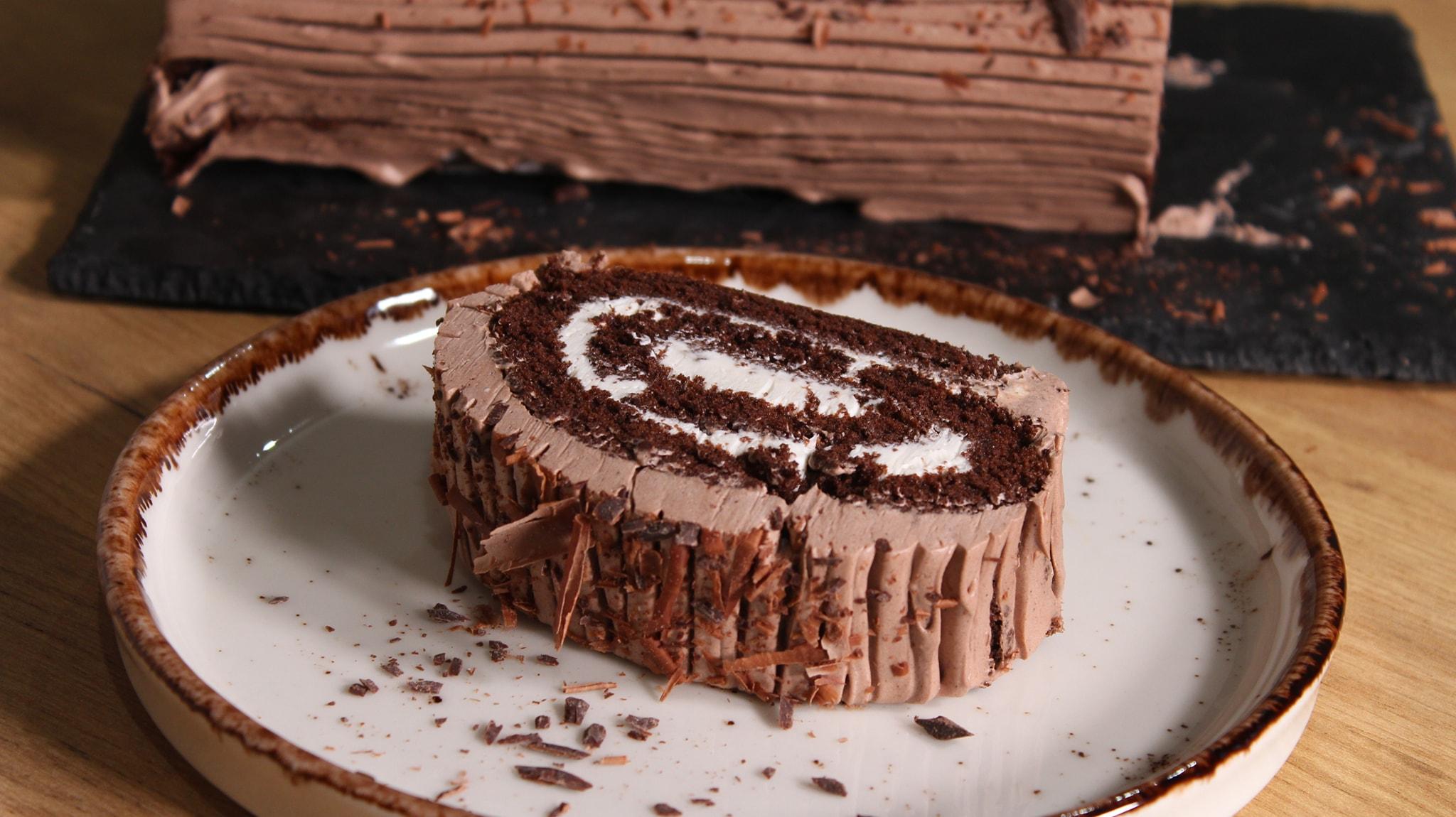 χριστουγεννιάτικος-κορμός-βανίλια-σοκολάτα-