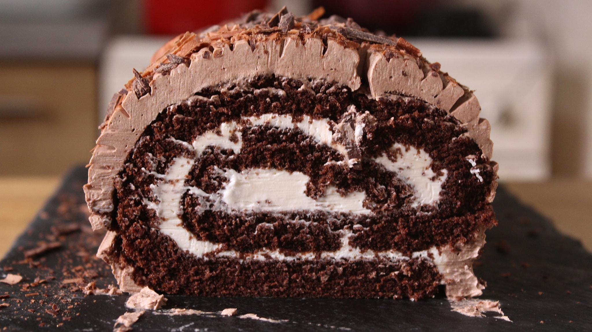 χριστουγεννιάτικος-κορμός-βανίλια-σοκολάτα-