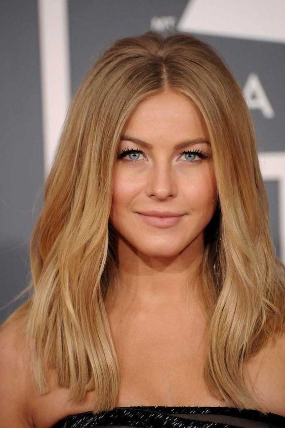 ίσια-μαλλιά-με-όγκο-golden blond hair-τάσεις-