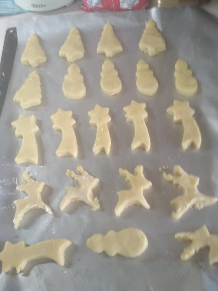 Χριστουγεννιάτικα -μπισκότα- 3 2 1-