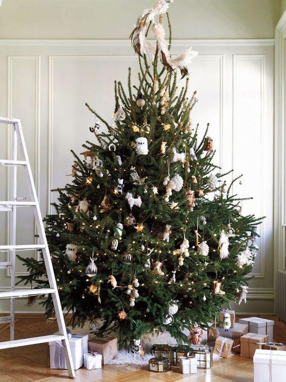 σκανδιναβική-χριστουγεννιάτικη-διακόσμηση-στο-χριστουγεννιάτικο-δέντρο-