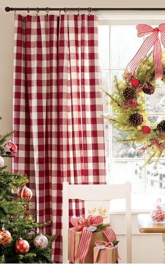 23 -ιδέες- για- Χριστουγεννιάτικη- διακόσμηση- σε- κόκκινα- καρό- σχέδια-
