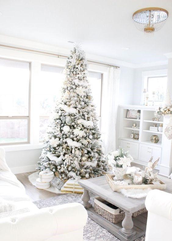 χριστουγεννιάτικο-δέντρο-σε-λευκό-χρώμα-