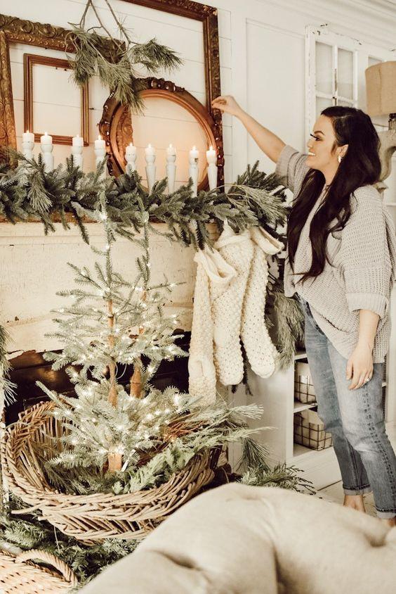 χριστουγεννιάτικη-διακόσμηση-με-αντίκες-