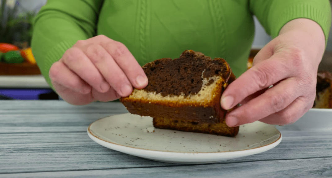 Κέικ -χωρίς- μίξερ- και- χωρίς- ζάχαρη-