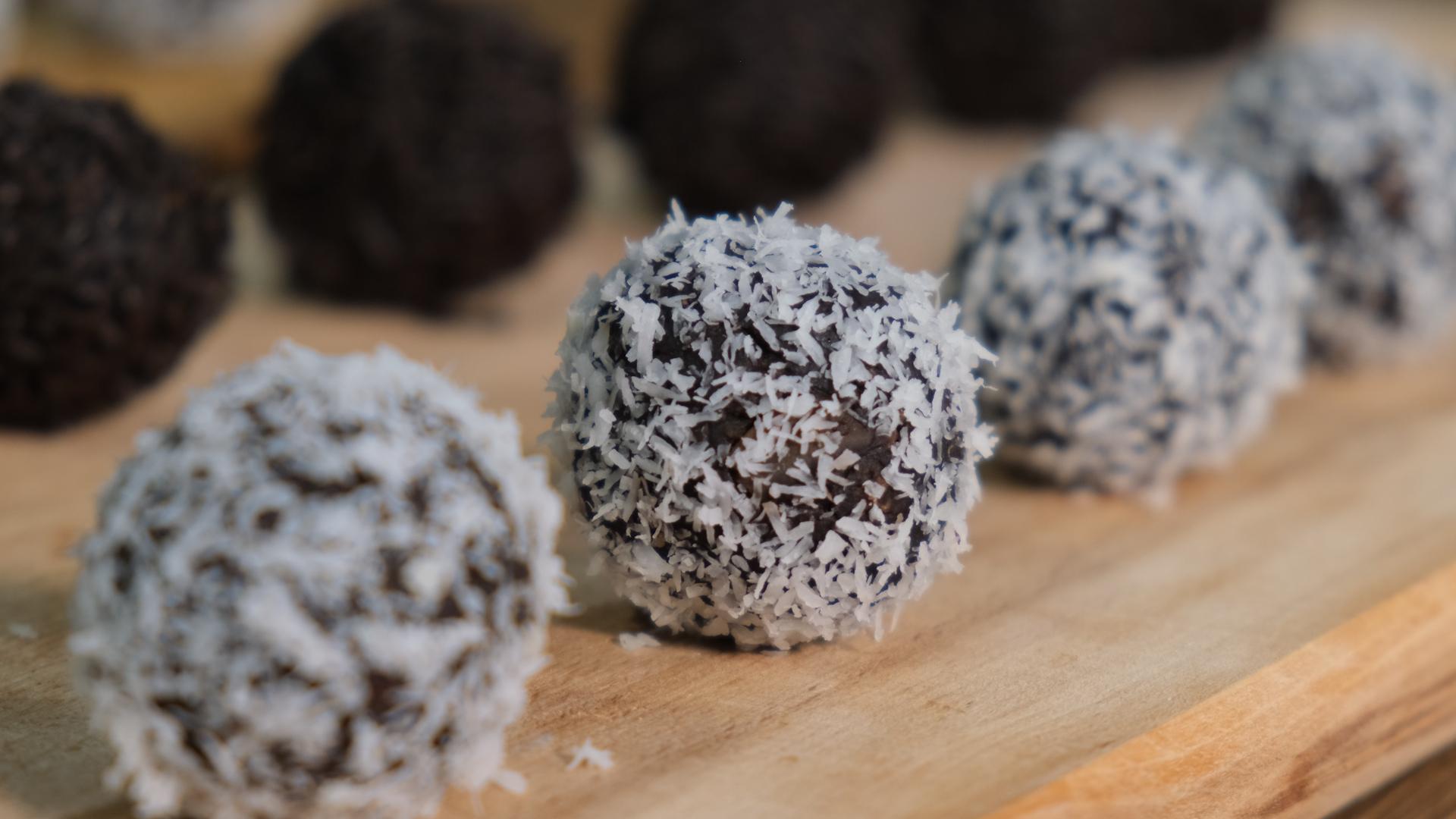 Νηστίσιμα-Τρουφάκια-με Μανταρίνι-